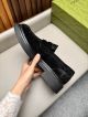 Gucci Man Black Calfskin Business Leather Shoes 042886 (8)_th.jpg